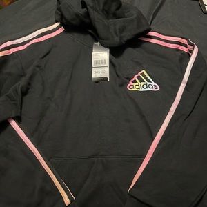Girls size L adidas hoodie NWT